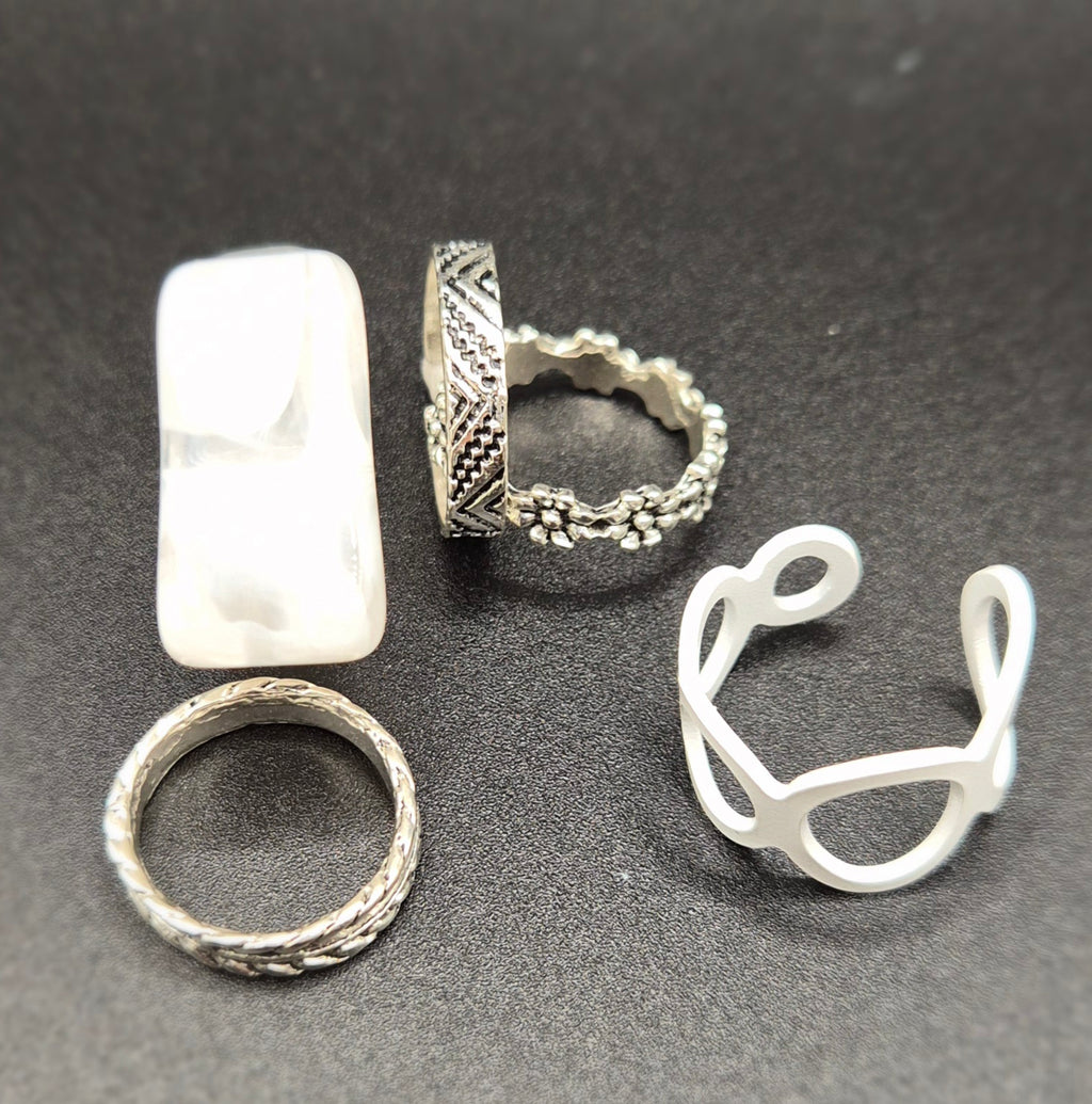 Crystal Clarity chain, ring and bracelet